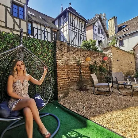 La Chouette De La Cathedrale - Calme - Jardin - Wifi Apartamento Troyes